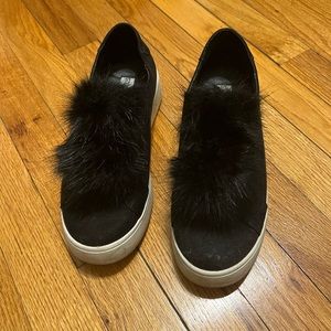 Steve Madden platform Pom Pom